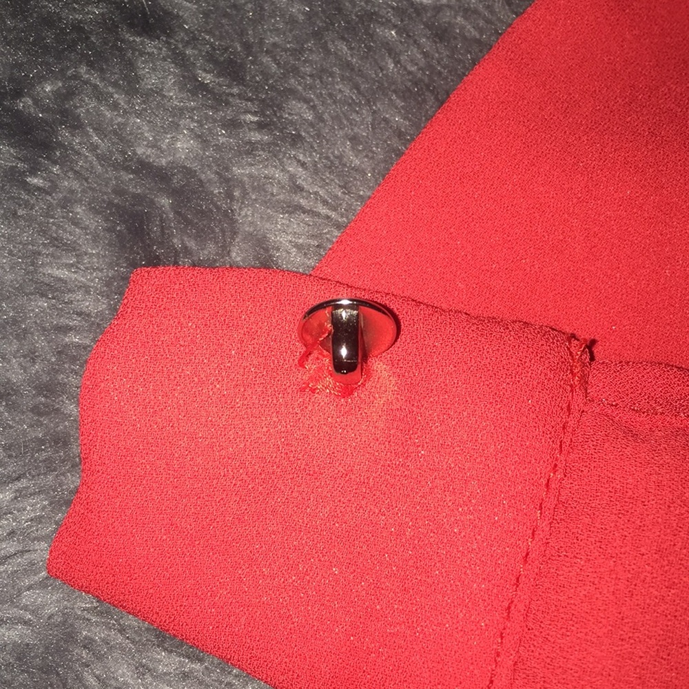 Red button up - Picture 4 of 4